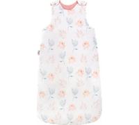 Sac de couchage en coton, Bell, rose poudré/blanc