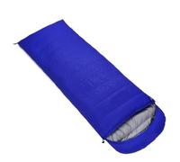 Sac de Couchage en Duvet d'oie Blanc for Adulte, enveloppe for Une Personne, Camping Plein air, Portable pour Camping(Dark Blue 800g)