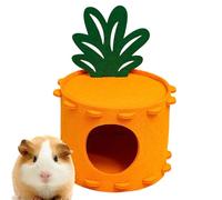 Sac de couchage en feutre pour hamster - Maison en feutre doux - Accessoires mignons pour hamster - Tunnel - Nid de sommeil confortable pour chinchillas et cochons d'Inde