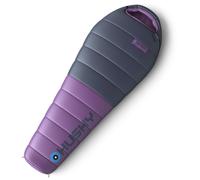 Sac de couchage en plumes Husky Drape Ladies Fermeture éclair: Droit / Couleur: bleu / violet