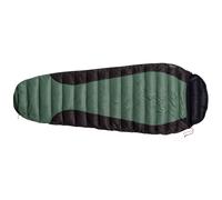 Sac de couchage en plumes Warmpeace Viking 300 180 cm Fermeture éclair: Gauche / Couleur: vert / noir