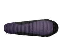 Sac de couchage en plumes Warmpeace Viking 900 195 cm Fermeture éclair: Droit / Couleur: gris / noir