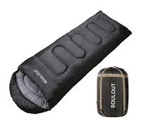 Sac de Couchage enveloppe - 4 Saisons Chaud par Temps Froid, léger, Portable, imperméable avec Sac de Compression pour Adultes et Enfants - Activités intérieures et extérieures : Voyages, Camping,