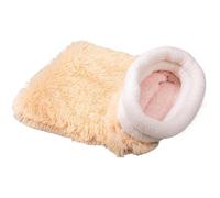 Sac de Couchage Hiver pour Chat, Sac de Couchage pour Animaux Enveloppant Intégral Niche pour Chat, Doudoune Moelleuse Chaude Sa c Câlin pour Salon Chambre Balcon Appartement Maison Canapé Voiture
