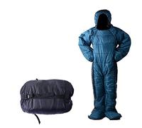 Sac de Couchage Humanoïde, Combinaison de Couchage Chaude Imperméable Coupe-Vent pour Camping, Randonnée et Plein Air, Sac de Couchage (M)