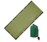 Sac de couchage imperméable et pliable, 1 ensemble, tapis de survie, sac de couchage thermique, confort par temps froid, idéal pour voiture, voyage, hôtel, stade, randonnée, randonnée
