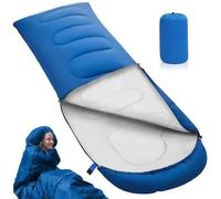 Sac de Couchage Léger Compact et Imperméable Conception à Glissière Double Face