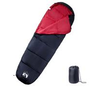 Sac de couchage momie - vidaXL - Rouge - 3 saisons - Résistant à l'eau