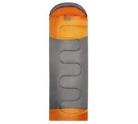 Sac de couchage - NILS CAMP - NC2008 - Gris-Orange - Taille L - 190T Polyester - Fibre polyester 250G/m2 - 185+30x75 cm