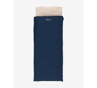 Outwell Sac de couchage synthétique Contour Lux 220 x 85 cm +3/+15°C Bleu profond fermeture à gauche