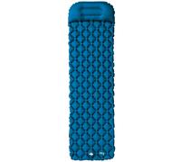 Sac de couchage ouverture droite NILS Camp NC4006 Turquoise 193x58x5 cm