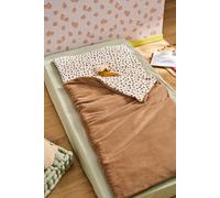 Sac de couchage polaire léopard enfant noisette TU