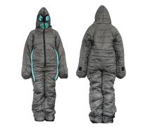 Sac de couchage portable, sac de couchage complet, lit de sommeil extraterrestre pour voyage, randonnée, randonnée en plein air, veste ultralégère coupe-vent pour adulte pour camping (taille L)