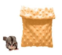 Sac de couchage pour animaux de compagnie, cachette de lit chaude, sac de couchage confortable, maison de lit, lit de nid, lit pour hamster, hérisson, brillant en sucre, écureuil, écureuil