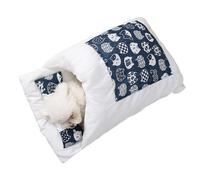 Sac de couchage pour animaux de compagnie - Pas de déformation - Lit pour animaux de compagnie - Zone de couchage amovible et lavable - Niche douillette pour poupées d'intérieur et chatons - Avec