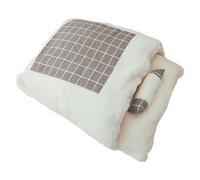 Sac De Couchage Pour Animaux De Compagnie | Sac Maison En Peluche Lavable - De Couchage Pour Chien Partiellement Fermé | pour Chiot et Chaton en Intérieur et en Extérieur pour le Chauffage à la Ma