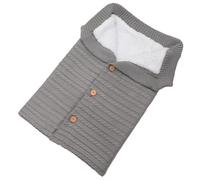 Sac De Couchage Pour Bébé, Enveloppe Hiver, Accessoire De Nuit Pour Enfants, Couvre Pieds Pour Poussette, Tricoté Pour Nouveau Né, En Laine, Chaud Pour Un Bon Sommeil Pendant Les Temps Froids Lava1