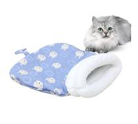 Sac De Couchage Pour Chat - Lit Nid Doux Pour Chiot, Lit De Poche D'hiver | Parfait Pour Les Nuits Froides D'hiver, Lit Confortable Pour Les Siestes Pour Fournir De La Chaleur Et Un Endroit De Câlin A