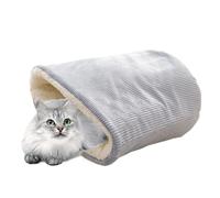 Sac de couchage pour chat, lit nid pour chat - Tapis pour animaux de compagnie Petit lit pour chien Lit pour chat,Cat Sack Kitten Bed, Cat Cave Bed Cozy Pet Nest, Warm Pad Soft Bed for Indoor Puppy Ki