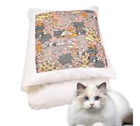 Sac de Couchage pour Chat,Niche Douce Hivernale pour Chiot,Maison D'Intérieur Chat | Pour Parents D'Animaux Maison Chambre Salon Appartement Bureau Convalescence Nuit Sommeil Jour Sieste Refuge