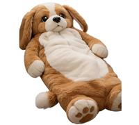 Sac de couchage pour chat pour adultes, 175 cm Sac de couchage douillet et lavable en peluche de chat pour humain, adorables enveloppes de chat Sacs de couchage-cadeaux pour femmes et hommes
