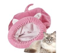 Sac de couchage pour chat | Sac de couchage pour chat | Sac de couchage nid de chat sac douillet 49,6 x 39,7 cm, chaton Encastrement confortable chiot nid Pad chat peluche intérieur chat chien chiot