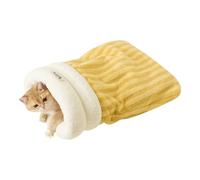 Sac De Couchage Pour Chats, Confort Hivernal Confortable, 44x37x5cm / 17.32x14.57x1,97 Pouces, Grotte Chaude Pour Animaux De Compagnie, Chaton De Chaton, Placement Polyvalent Et Accès Facile, Pour Le