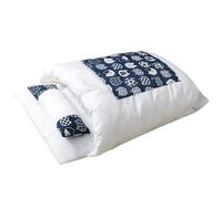 Sac de couchage pour chats, tunnel amovible et lavable, avec oreiller, lavable, sans déformation, lit pour animaux de compagnie Cocoon pour chats et petits chiens