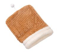 Sac de couchage pour chien - Lit doux et douillet pour chat - Couverture auto-chauffante - Niche réversible avec doublure en polaire - Cachette confortable pour chats et chiots - Parfait pour l'hiver