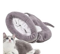 Sac de couchage pour chien, sac de couchage pour petits chiens - Lit pour chat terrier de 19,6 x 15,7 pouces | Tapis auto-chauffant pour chiens et chats, sac en peluche pour chatons et chats, ca