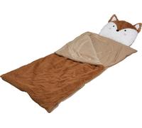 Sac de couchage pour enfants Fox 160x64cm, marron