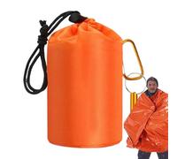Sac de couchage pour équipement de survie, sac léger et imperméable pour camping, couverture portable compacte pour usage domestique, aventure en plein air, nature , abri de voiture