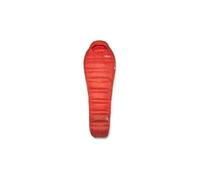 Rab Sac de couchage Alpine -12°C/10°F 3 saisons Regular ouverture gauche Dark Horizon/Tuscan Red
