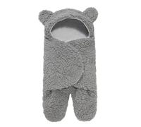 Sac De Couchage Réglable En Agneau, Doux, Chaud, Épais, Court, En Peluche, Velours, Pour Nouveau-Né, Couverture Enveloppante, Portable