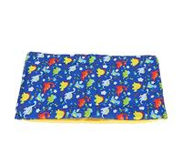 Sac de couchage reptile lit confortable et chaleureux lit de dragon avec oreiller l'oreiller sac de couchage pour animaux de compagnie pour petits animaux de compagnie (Couette jaune dinosaure)
