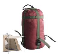Sac de couchage, sac de compression | Housse de sommeil du cas de compression | Sac à dos léger, sac en nylon Campingopberg pour les voyages, la marche, la capuche et un capot roi