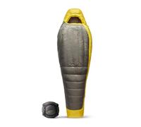 Sac de couchage Sea to Summit -18C Spark Regular, Gris et jaune.