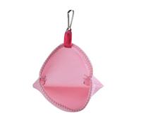 Sac de Couchage Suspendu Respirant pour Animaux de Compagnie, pour Hérisson, Hamster, Oiseau, Sac de Couchage d'été Portable en Rose, adapté aux Petits Animaux de Compagnie, 5,5 X 7,1