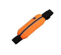 Sac de Course à Pied, Sac Ceinture, Banane Sport étanche, étui téléphone Portable for Femmes et Hommes, Pochette réglable Jogging pour Course à Pied(Orange)