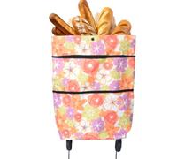 Sac de Courses à roulettes Cabas léger, Portable et imperméable