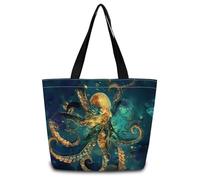 Sac De Courses Animal Animal Sac À Dos Lavables De Grande Capacité Sacs À Main, Pour Tous Les Jours, Shopping, Burea, 50x40cm