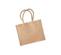Sac de courses classique en jute - 21 litres (Taille unique) (Naturel) - UTBC1542