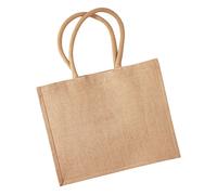 Sac de courses classique en jute Westford Mill - 21 litres (Lot de 2) (BC4513)