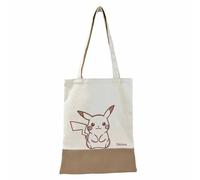 CyP Brands Sac en toile Pokémon Mixte enfant Beige Produit officiel Standard