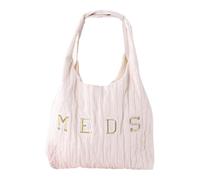 Sac de courses fourre-tout en toile, sac à main d'épicerie multifonctionnel pour femmes (médicaments blancs) (style2)