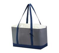 Sac De Courses Isotherme, Cordon De Serrage Et Poches, 42x26x27cm, Sac Écologique Isolé Pliable, Panier De Caisse De Grande Capacité, Réutilisable Et Robuste, Pour Le Shopping, La Maison, L'extérieur