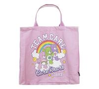 Sac de courses léger et pratique à l'effigie des Care Bears - Sac de courses en tissu réutilisable et confortable avec motif Care Bears