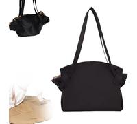 Sac De Courses Pliable Pour Femme, Nouveau ModèLe 2025, Sac à BandoulièRe Grande Capacité, IdéAl Pour Les Voyages, Le Camping Et Les Courses (Black)