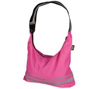 Sac de courses pliable rose