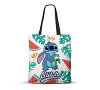 Sac de Courses Shopping FAN - Disney Lilo et Stitch Frog - Multicolore - Taille Unique